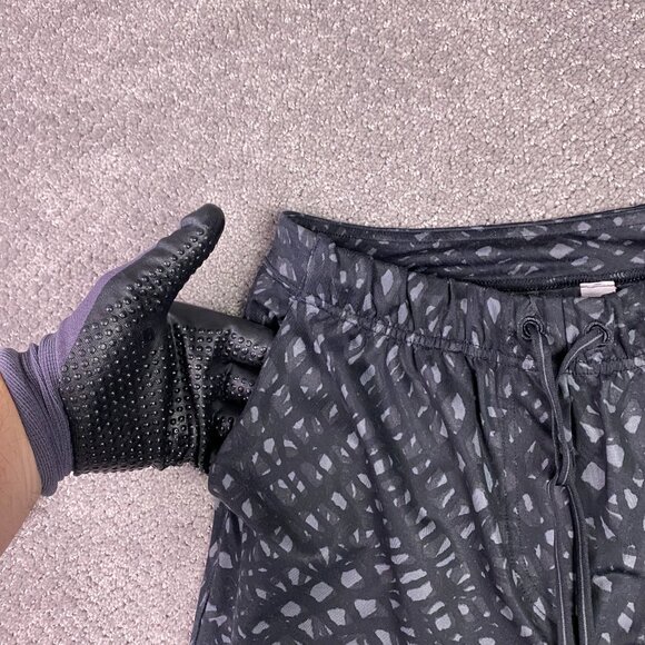 Lululemon Jet Crop (Slim) Trousers Pants Women's 4 Lace Play Dark Slate Black - Picture 5 of 12